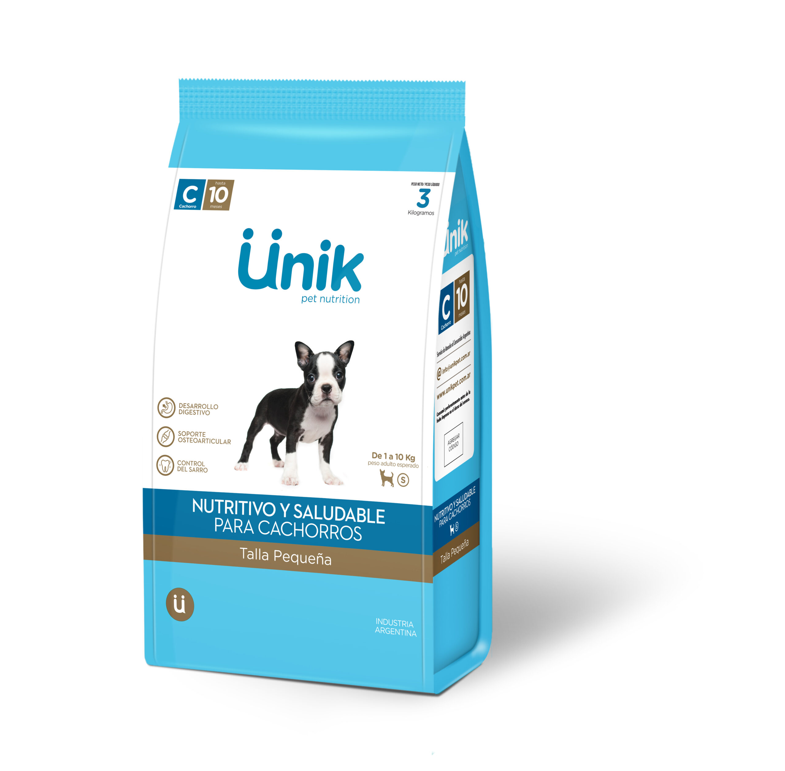 Unik - Cachorros Talla Pequeña 3Kg