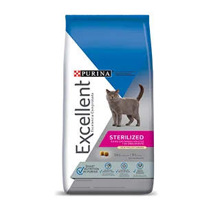 Excellent Gatos Castrados Adultos y en Crecimiento 7.5Kg