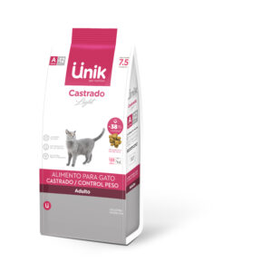 Unik - Gatos Adultos Castrados/Control Peso 7.Kg