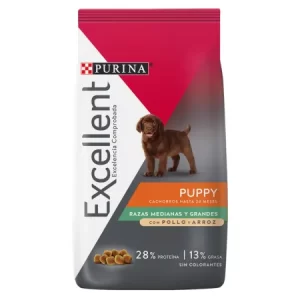 Excellent Perros Cachorros Razas Medianas y Grandes 3Kg