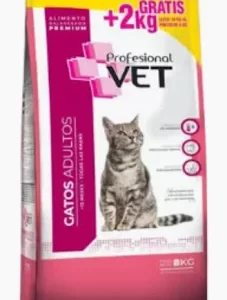 Profesional Vet Premium Gatos Adultos 8+2Kg